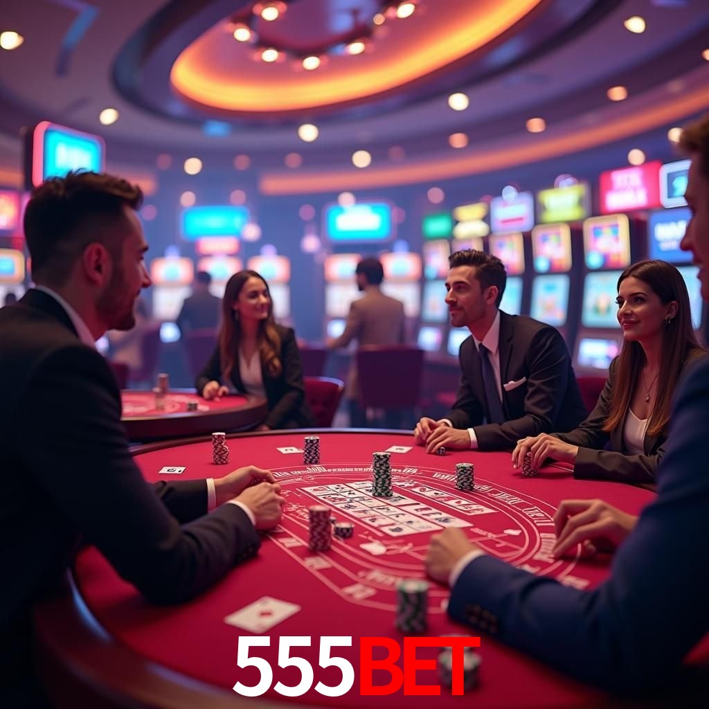 Mesa de Blackjack 555bet